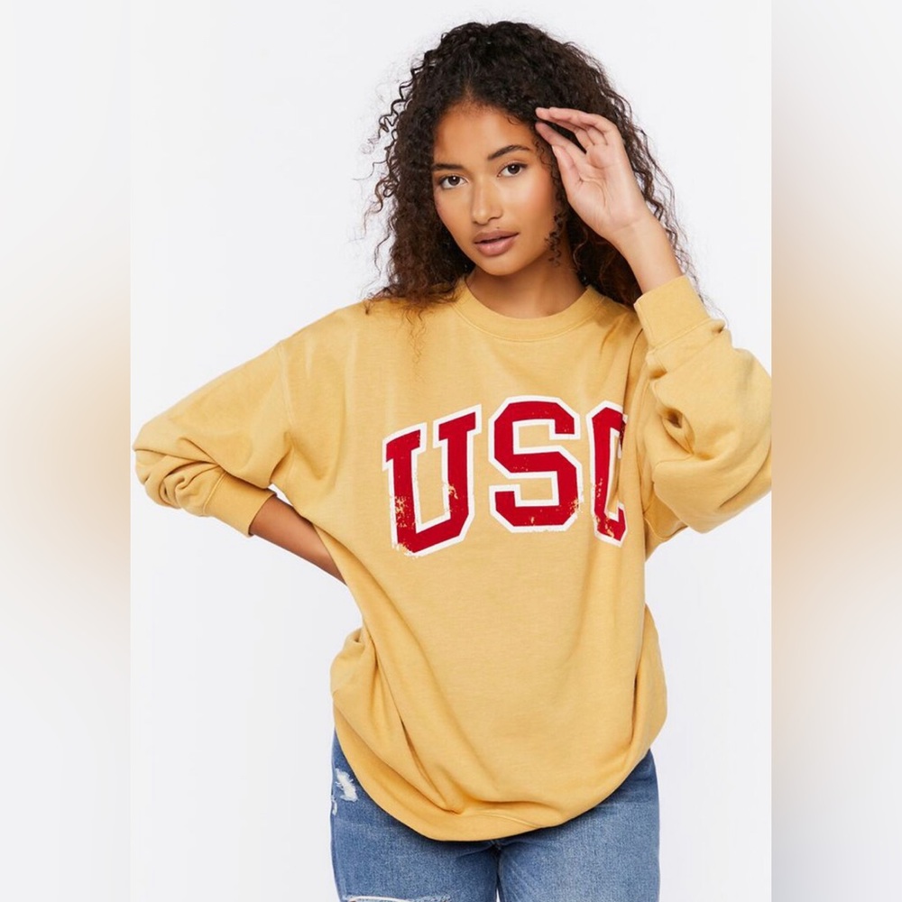 Yellow USC Sweatshirt from H&M
